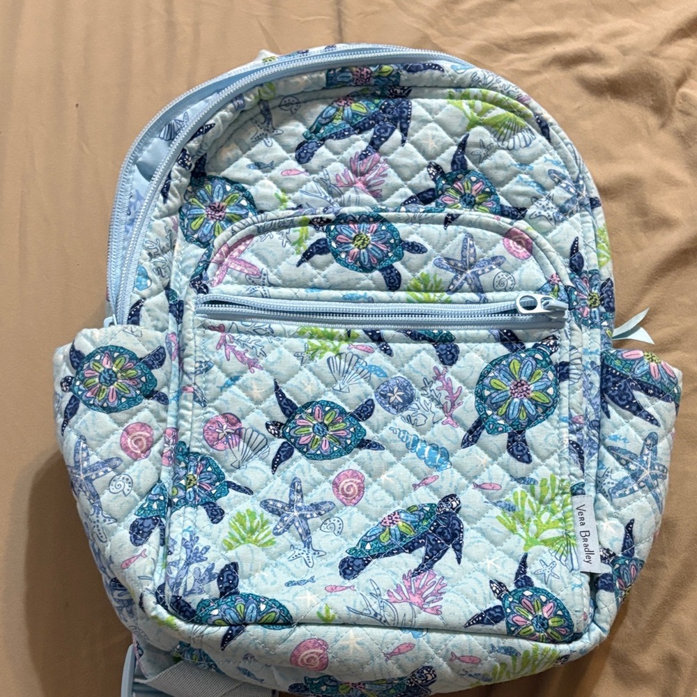 Vera Bradley turtle dream small backpack